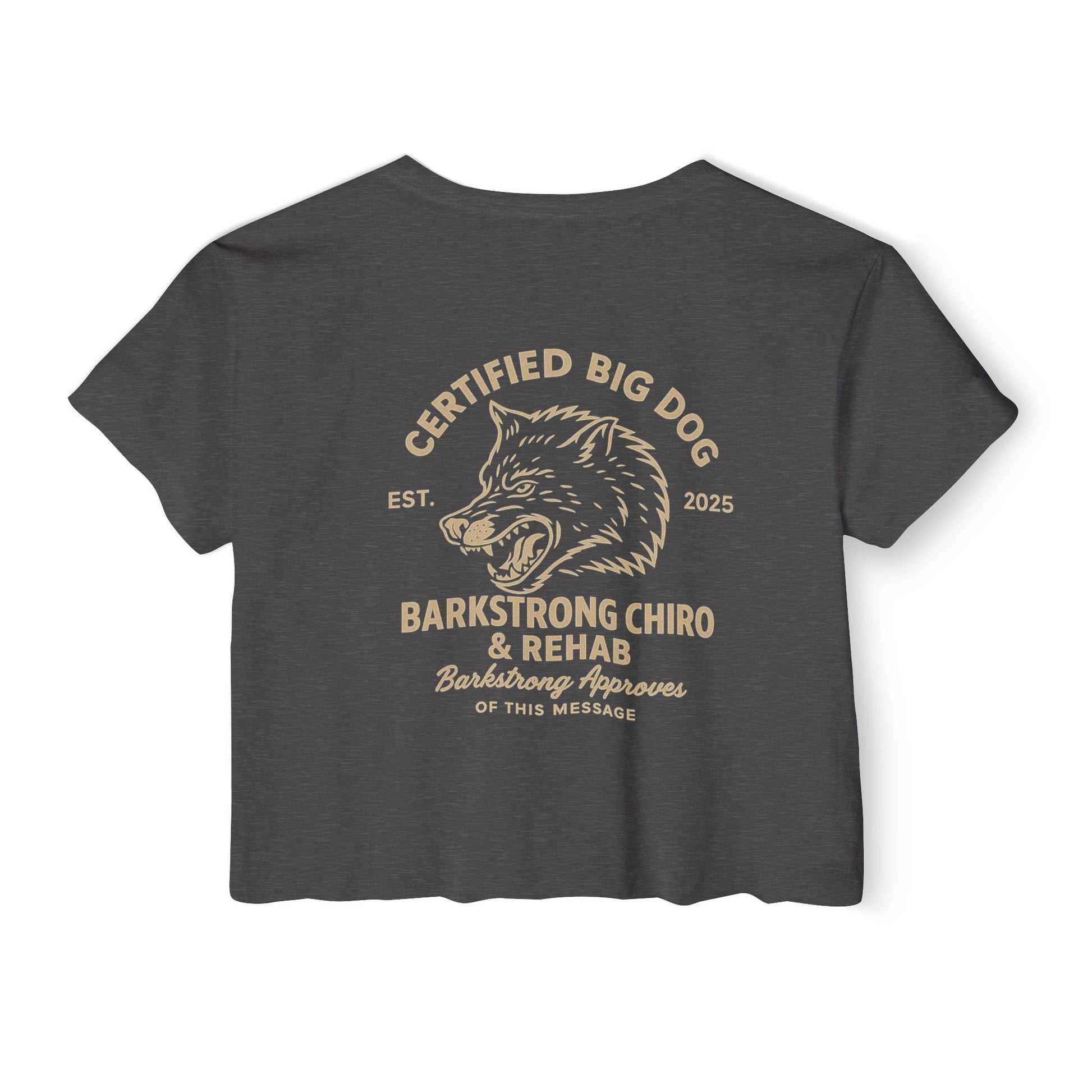 BARKSTRONG GYM CROP X BIG DOG